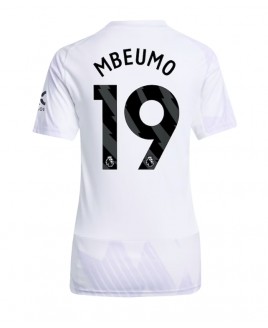 Günstige Manchester United Bryan Mbeumo #19 Auswärtstrikot Damen 2025-26 Kurzarm